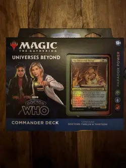 MTG Doctor Who Paradox Power Commander Deck Universes Beyond Magic The Gathering - Image 1