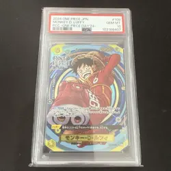 PSA 10 Monkey D Luffy OP07-109 2024 Promo Card Japanese ONE PIECE Day 24 - Image 5