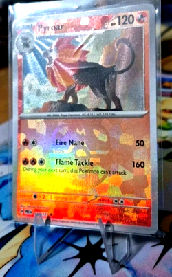 Pyroar [Master Ball] - 016/131 - Pokemon Prismatic Evolutions Reverse Holo NM - Image 2