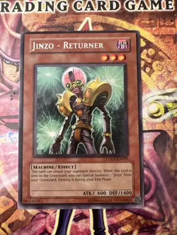 Yu-Gi-Oh! TCG Jinzo - Returner Light of Destruction LODT-EN006 Unlimited Rare - Image 1
