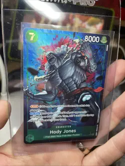 Hody Jones OP06-035 Parallel Alt Art PRB01 One Piece Card Game English Foil TCG - Image 1