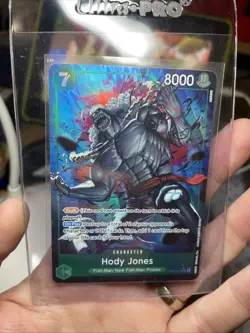 Hody Jones OP06-035 Parallel Alt Art PRB01 One Piece Card Game English Foil TCG - Image 2