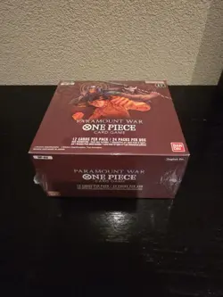 One Piece Paramount Wars Op-02 Booster Box (WAVE 1 - Sealed) - Image 5