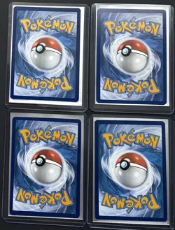 Lot of 4 Pokemon Cards - New ex Eevee Full Art Gold GX Secret V Ultra Rare Holo - Image 2