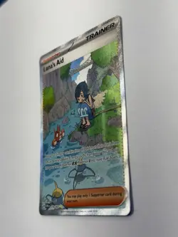 Pokemon TCG Lana’s Aid 219/167 Twilight Masquerade Special Illustration Rare NM - Image 2