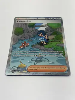 Pokemon TCG Lana’s Aid 219/167 Twilight Masquerade Special Illustration Rare NM - Image 4