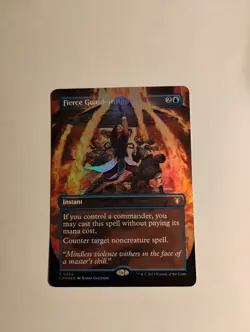 Fierce Guardianship (Borderless) Commander Masters Foil - Image 1