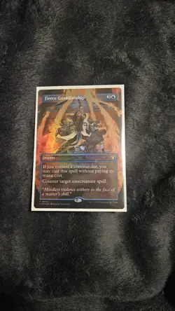 Fierce Guardianship (Borderless) Commander Masters Foil - Image 1