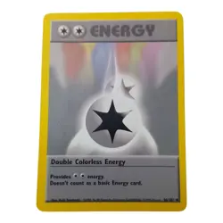 Pokemon TCG Double Colourless Energy Base Set, Card 96/102, Uncommon - Image 5