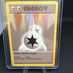 VTG Pokemon TCG Double Colorless Energy 96/102 Base Set Non-Holo 1999 WOTC - Image 1