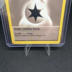 VTG Pokemon TCG Double Colorless Energy 96/102 Base Set Non-Holo 1999 WOTC - Image 3
