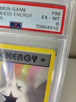Pokemon TCG Double Colorless Energy Base Set FIRST EDITION 096/102 PSA 6 - Image 2