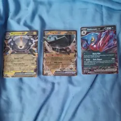 ×3 Holo EX Pokemon Card Bundle, Eng Pokemon Tcg, Paldean fates+Scarlet & Violet - Image 1