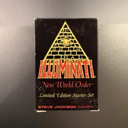 Illuminati New World Order Deck Card Game USED 55 Cards Great Condition 1 Pack - Image 1