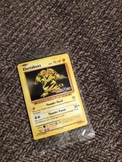 Electabuzz 24/130 Non-Holo Rare Base Set Pokemon Card - Image 1