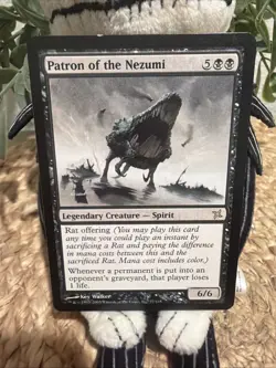 MTG Magic the Gathering Patron of the Nezumi (77/170) Betrayers of Kamigawa LP - Image 1