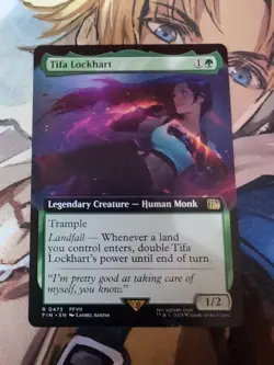 MTG - Tifa Lockhart - Extended Art Non-foil - Final Fantasy Universes Beyond - Image 3