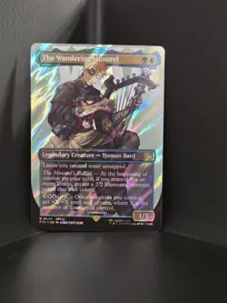 The Wandering Minstrel (Borderless) (Surge Foil) Final Fantasy Foil - Image 1