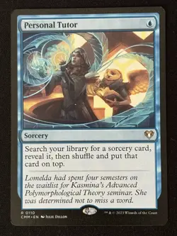 1x MTG Personal Tutor - Commander Masters (CMM) #110 - Magic the Gathering - Image 1