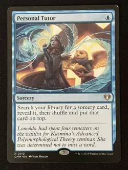 1x MTG Personal Tutor - Commander Masters (CMM) #110 - Magic the Gathering - Image 3