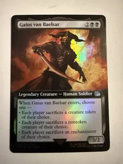 Gaius van Baelsar (Extended Art) Final Fantasy Foil X1 NM - Image 1