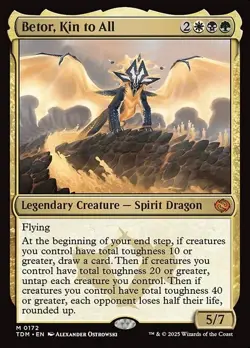 Betor, Kin to All, Custom Deck Commander MTG - Image 1
