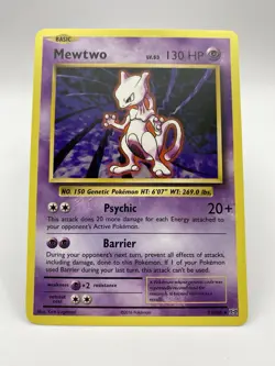 Pokemon TCG Mewtwo XY Evolutions 51/108 Regular Rare NM - Image 2