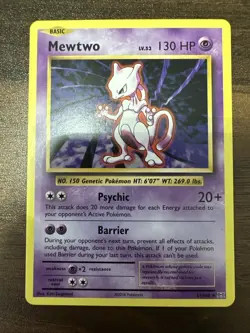 Mewtwo 51/108 Rare - 2016 XY Evolutions Rare Non-Holo Pokemon TCG - NM - Image 1