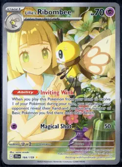 Lillie's Ribombee 164/159 Sv09: Pokemon TCG Journey Together NM/MNT - Image 1