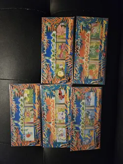 pokemon southern island Japanese Box Set 5 Out Of 6 Sealed - Image 1