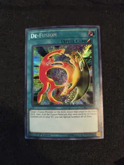 Yugioh - De-Fusion LCKC-EN044 NM 1st ed Secret Rare - Image 1