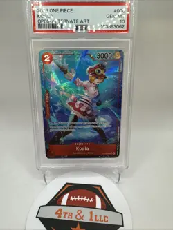 2023 ONE PIECE PSA 10 KOALA #006 Alternate Art Awakening of the New Era - Image 1