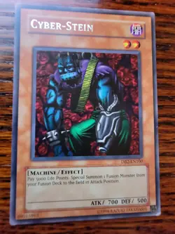 MP Yu-Gi-Oh Cyber-Stein #DB2-EN100 Rare Dark Beginning 2 TCG CCG - Image 1
