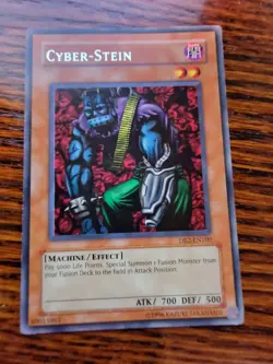 Yu-Gi-Oh Cyber-Stein #DB2-EN100 Rare Dark Beginning 2 TCG CCG - Image 1