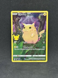 Pokemon Pikachu Celebrations Card 005/025 25th Anniversary NM - Image 1