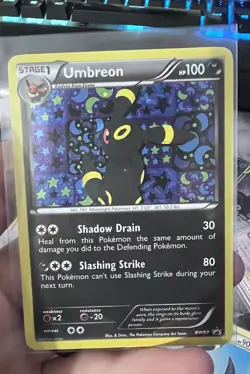 BW93 Umbreon Black and White Holo Promo Card - Image 1