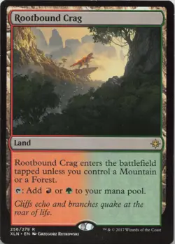 Rootbound Crag R Ixalan 256 - LP MTG - Image 1