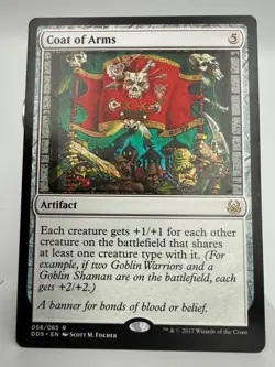 Coat of Arms - Duel Decks: Mind vs. Might (DDS) - NM - MTG - FREE SHIPPING - Image 1