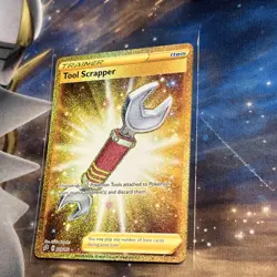 2020 Pokemon Tool Scrapper Rebel Clash #208/192 Secret Rare Gold - Image 4
