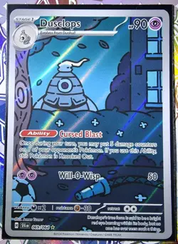 Pokemon TCG - Dusclops 069/064 Sv: Shrouded Fable Holo Rare Nmnt-Mnt Condtion!! - Image 2