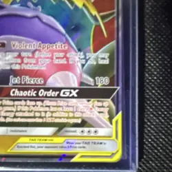 Pokemon Naganadel & Guzzlord GX Ultra Rare TAG TEAM Sm-Cosmic Eclipse 158/236 H. - Image 4
