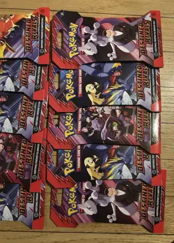LOT OF 10 Destined Rivals Sleeved Booster Pack Pokemon Factory Sealed - New - Image 4