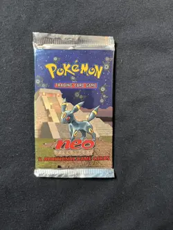 Pokemon neo Discovery Booster Pack Factory Sealed, Unweighed - Image 1