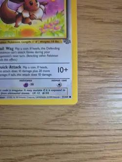 Eevee 51/64 Pokemon Tcg Jungle Set 1999 Wizards Common Free Postage - Image 4