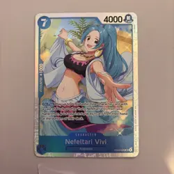 One Piece CCG Nefeltari Vivi EB04-025 SR THE AZURE SEA'S SEVEN ENGLISH OP14 - Image 1