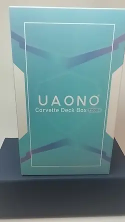 UAONO Corvette Deck Box 1200+ Blue Trading Card Storage Case TCG Brand New - Image 2
