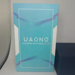 UAONO Corvette Deck Box 1200+ Blue Trading Card Storage Case TCG Brand New - Image 3