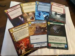 STAR WARS UNLIMITED TCG LOF Lot of 7 EVENT/UPGRADE HYPERSPACE Cards NM - Image 1