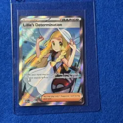 Pokemon TCG Mega Evolution Lillie’s Determination Full Art Trainer Card 169/132 - Image 1