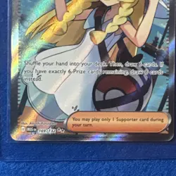Pokemon TCG Mega Evolution Lillie’s Determination Full Art Trainer Card 169/132 - Image 3